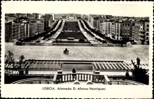 Ak Lisboa Lissabon Portugal, Alameda D. Afonso Henriques