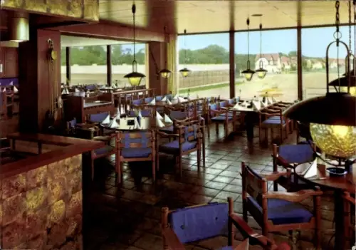 Ak Ostseebad Warnemünde Rostock, Hotel Neptun, Restaurant Seemannskrug