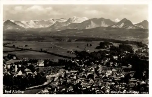 Ak Bad Aibling in Oberbayern,  Orig.-Fliegeraufnahme 19127