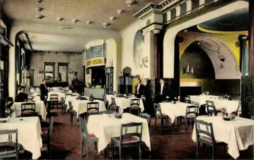 Ak Heidelberg am Neckar, Hotel Lang mit Restaurant Artushof