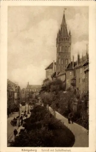 Ak Kaliningrad Königsberg Ostpreußen, Schloss, Schlossfreiheit