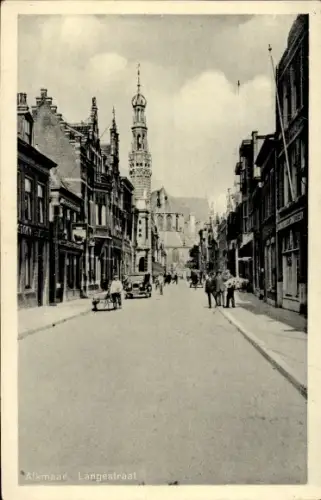 Ak Alkmaar, Noord-Holland, Nederland, Langestraat
