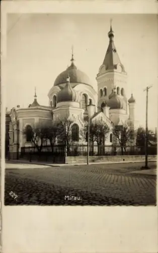 Foto Ak Jelgava Mitau Lettland, Kirche St. Anna & Simeon
