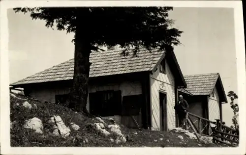Foto Ak Türnitz in Niederösterreich, Schutzhütte am Türnitzer Höger