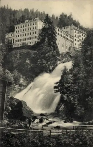 Ak Bad Gastein Badgastein in Salzburg, Wasserfall