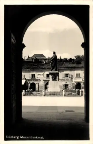 Ak Salzburg in Österreich, Mozartdenkmal