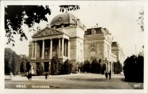 Ak Graz Steiermark, Opernhaus
