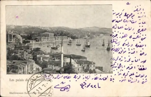 Ak Tarabya Therapia Konstantinopel Istanbul Türkei, Les palais de Constantinople, Bosporus, Mosch