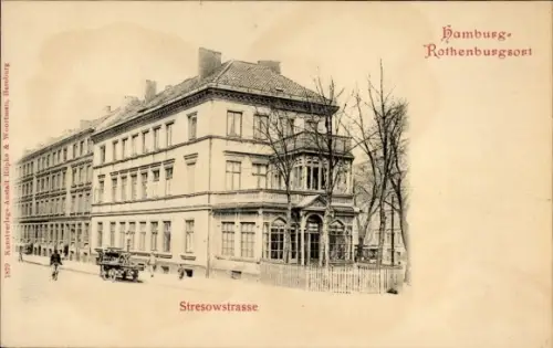 Ak Hamburg Mitte Rothenburgsort, Stresowstrasse