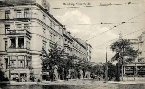 Ak Hamburg Hohenfelde, Günterstraße