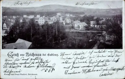 Ak Reichenau Rychnov u Jablonce nad Nisou Jablonec nad Nisou Gablonz Region Reichenberg, Reichena