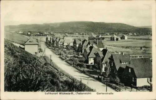 Ak Wickede an der Ruhr, Teilansicht, Gartenstraße