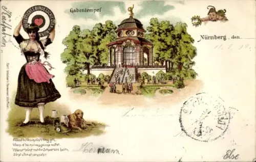 Litho Nürnberg in Mittelfranken, Gabentempel