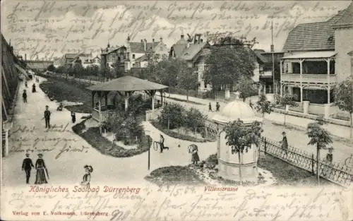 Ak Bad Dürrenberg an der Saale, Villenstraße