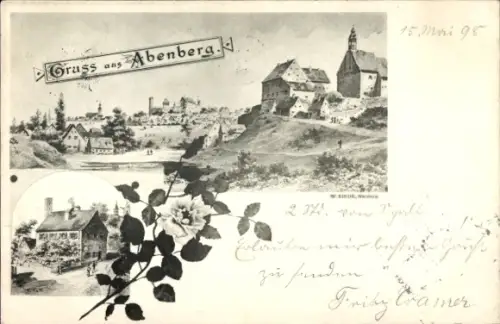 Ak Abenberg in Mittelfranken, Gesamtansicht