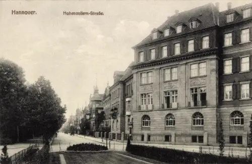 Ak Hannover, Hohenzollernstraße