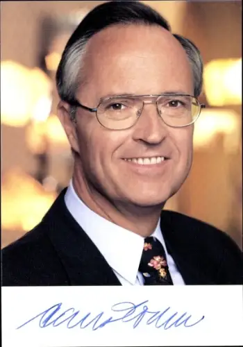 Foto Politiker Hans Eichel, Bundesminister der Finanzen