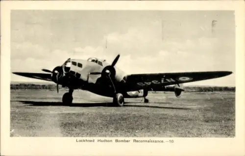 Ak Flugzeug Lockheed Hudson, Bomber