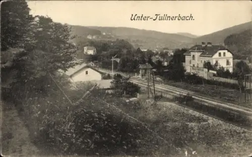 Ak Untertullnerbach Tullnerbach Niederösterreich, Teilansicht