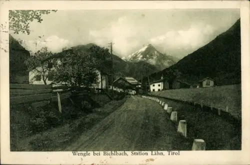 Ak Wengle bei Lähn Bichlbach in Tirol, Ortspartie