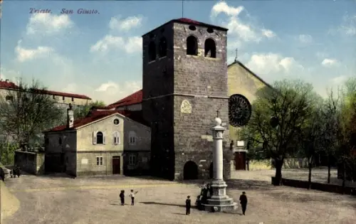 CPA Trieste Trieste Frioul Vénétie Julienne, San Giusto