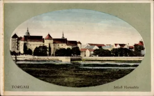 Ak Torgau an der Elbe,  Schloß Hartenfels