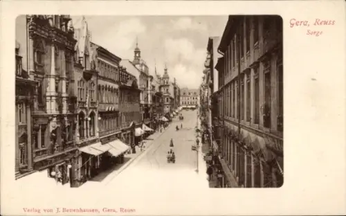 Ak Gera in Thüringen, Sorge