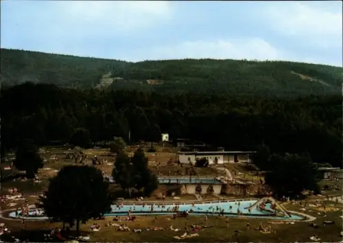 Ak Malsch Landkreis Karlsruhe Baden, Schwimmbad