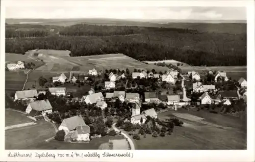 Ak Igelsberg Freudenstadt im Schwarzwald, Luftkurort  730 m ü. M., mittlerer Schwarzwald, Luftauf