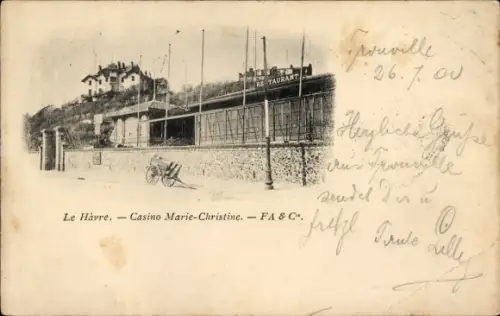 CPA Le Havre Seine Maritime, Casino Marie Christine