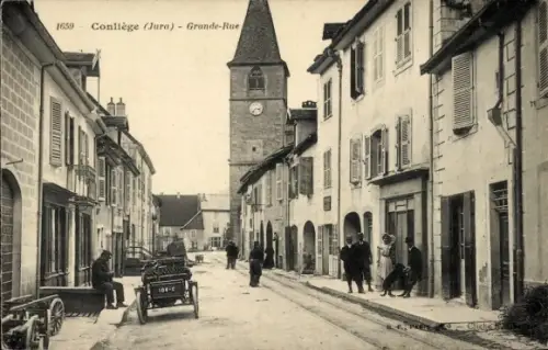 Ak Conliège Jura,  Grande-Rue, 1659, PREM Cliche