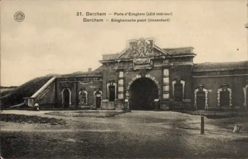Ak Berchem Flandern Antwerpen,  Porte d'Edeghem, Edeghemsche poort