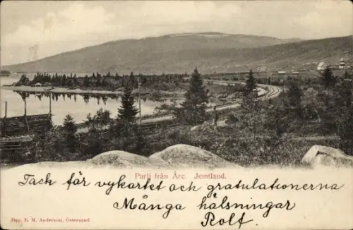 Ak Åre Are Schweden, Gesamtansicht, Jemtland