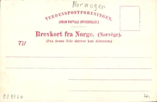 Ak Norwegen, Noes, Romsdal, Totale