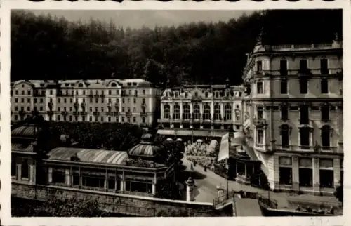 Ak Karlovy Vary Karlsbad Stadt, Parkhotel Pupp