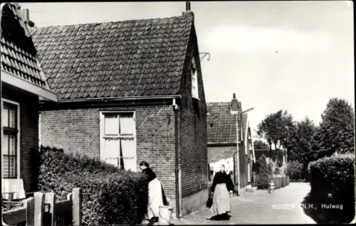 Ak Huizen Nordholland Niederlande, Hulweg