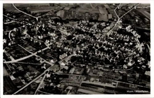 Ak Horn (Kreis Lippstadt) Erwitte in Westfalen, Fliegeraufnahme