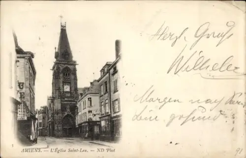 CPA Amiens Somme, Église Saint Leu