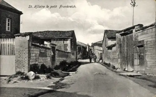 Ak Saint Hilaire le Petit Marne, Ortspartie