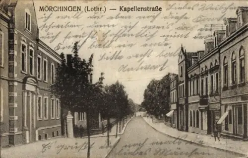 Ak Morhange Mörchingen Lothringen Moselle,  Kapellenstraße