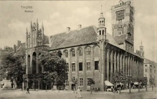 Ak Toruń Thorn Westpreußen, Rathaus