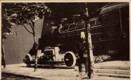 Ak București Bukarest Rumänien, Malaxa Lokomotive
