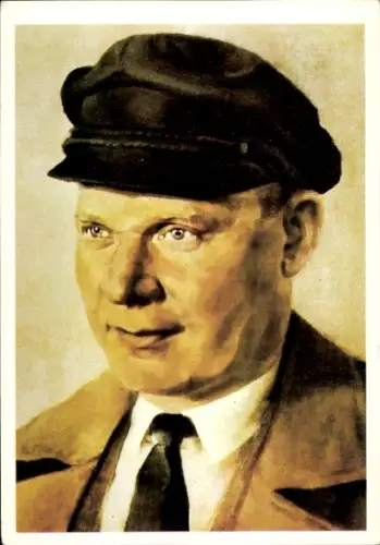 Ak Ernst Thälmann, Portrait, SED, Vorsitzender der KPD, DDR