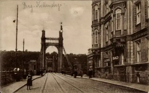 Ak Praha Prag Tschechien, Elisabethbrücke, Letná