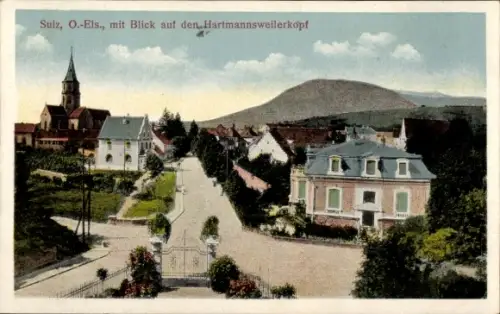 Ak Soultz Sulz Elsass Haut Rhin, Sulz, O.-Els., Hartmannsweilerkopf