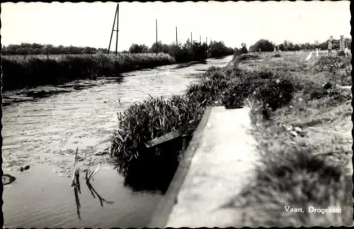 Ak Drogeham Friesland Niederlande, Vaart