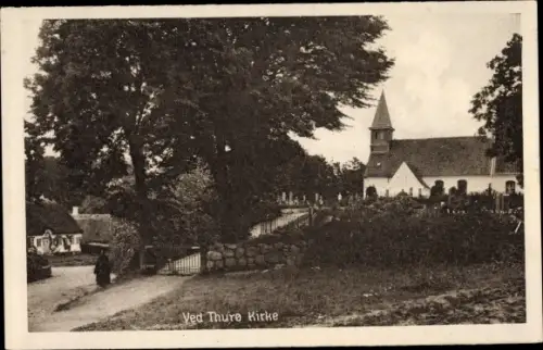 Ak Svendborg Dänemark, Ved Thurø Kirke