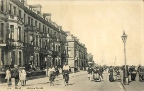 Ak Deal Kent England,  Victoria Parade