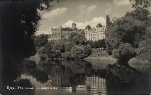 Ak Riga Lettland, Universität am Kanal