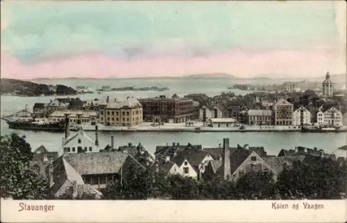 Ak Stavanger Norwegen,  Kaien og Vaagen